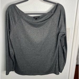 Silver tshirt, size L, new with out tags